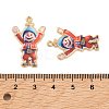 Christmas Alloy Enamel Pendants ENAM-K069-44C-G-3