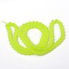 Baking Paint Transparent Glass Bead Strands GLAA-S031-8mm-30-4