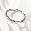 304 Stainless Steel Plain Band Rings STAS-I160-E02-P-3