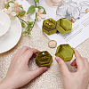 Polyester Velveteen Ring Storage Boxes CON-WH0123-28B-4