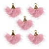 Faux Mink Fur Tassel Pendant Decorations FIND-YW0002-24B-1