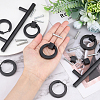 8Sets Zinc Alloy & Stainless Steel Drawer Knobs FIND-AR0001-45EB-3