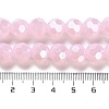 Electroplate Glass Beads Strands X-EGLA-A035-J10mm-A02-4