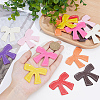 16Pcs 8 Colors PU Leather Pendants DIY-CL0001-29-3