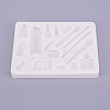 Listick & Perfume Epoxy Resin Food Grade Silicone Molds DIY-WH0168-96-1