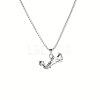 Football Soccer Shoe Alloy Pendant Necklaces FS-WG4A7BD-01-1-4