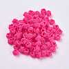 Polyester Weave Beads WOVE-K001-A12-3