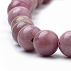 Natural Rhodonite Beads Strands X-G-S259-08-6mm-3