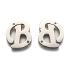 Non-Tarnish 304 Stainless Steel Links Connectors STAS-Y006-60P-B-2