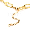 Iron Paperclip Chain Bracelets BJEW-JB05565-4