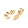 Brass Pendant Bails KK-Q185-G-3
