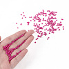 Baking Paint Glass Seed Beads SEED-S001-K24-4