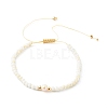 Adjustable Nylon Thread Braided Bead Bracelets Set BJEW-JB06450-11