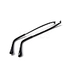 2Pcs Alloy Eyeglasses Arm FIND-WH0128-29EB-1