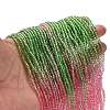 Transparent Painted Glass Beads Strands DGLA-A034-T2mm-A18-2