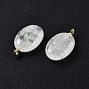 Natural Mixed Stone & Cubic Zirconia Pendants G-Z076-01G-2