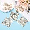 Iron Filigree Large Pendants IFIN-J019-G-4