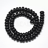 Natural Black Onyx Beads Strands G-T122-02D-2