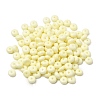 Baking Paint Opaque Glass Beads GLAA-A045-06I-1