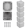 Outdoor Waterproof ABS Plastic Cable Boxes CON-WH0089-232B-1