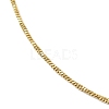 Ion Plating(IP) 304 Stainless Steel Round Snake Chain Necklace for Men Women NJEW-M200-11G-2