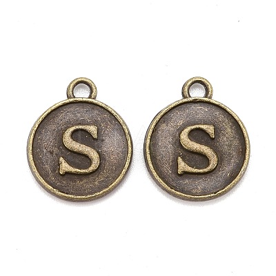 Alloy Pendant Cabochon Settings PALLOY-N156-01S-AB-1