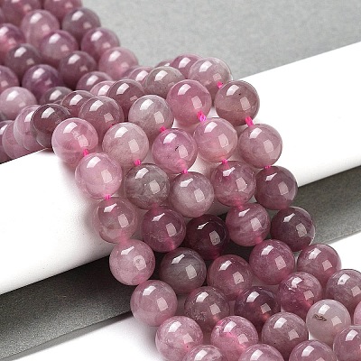 Natural Madagascar Rose Quartz Beads Strands G-B076-A01-02-1