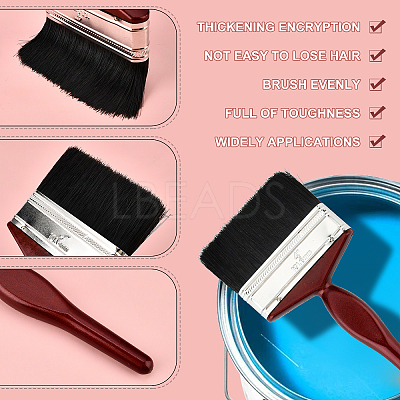 2 Pcs 2 Styles Bristle Paint Brush TOOL-NB0001-72-1