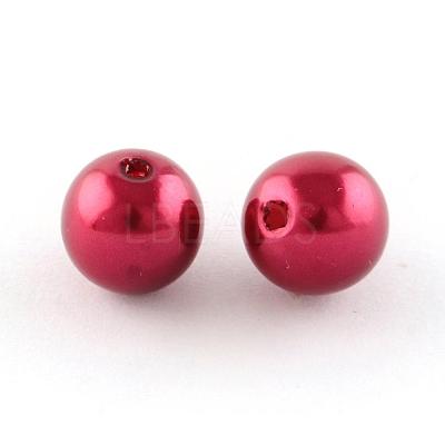 ABS Plastic Imitation Pearl Round Beads SACR-S074-8mm-A38-1