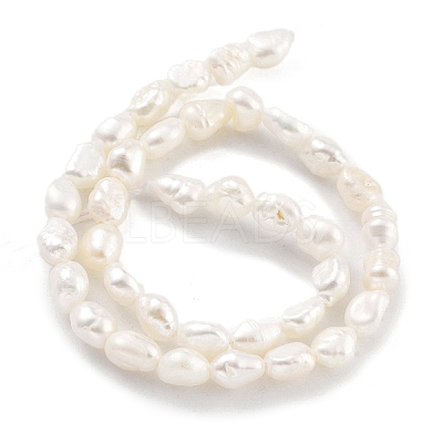 Natural Keshi Pearl Cultured Freshwater Pearl Beads Strands PEAR-P062-25E-X-1