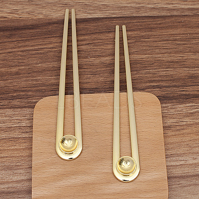 Alloy Hair Fork Findings PW-WG55361-02-1