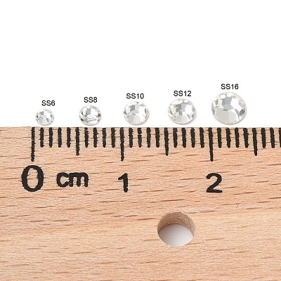 Preciosa&reg MAXIMA Crystal No Hotfix Flatback Stones Y-PRC-NSS6-80310-200-1