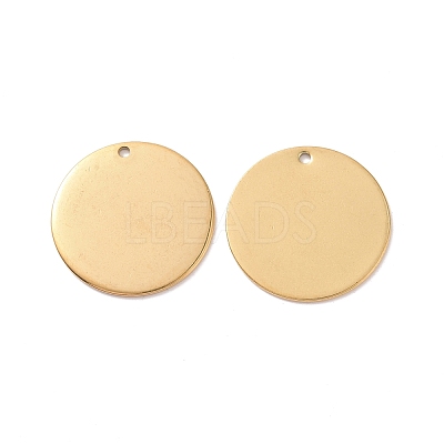 PVD Vacuum Plating 304 Stainless Steel Pendants STAS-G062-09G-1