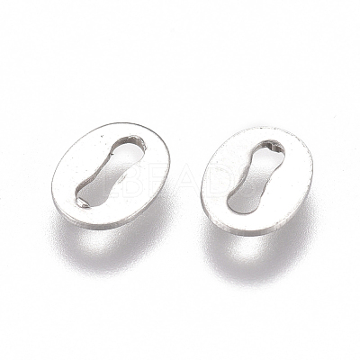 Tarnish Resistant 304 Stainless Steel Slice Chain Tabs STAS-L234-166A-1