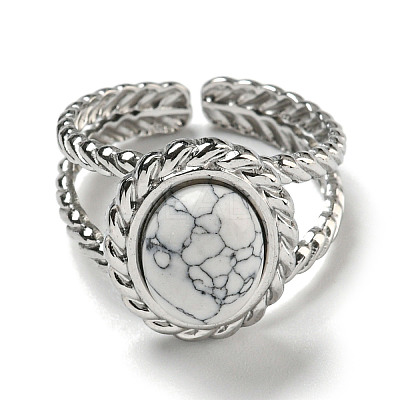 304 Stainless Steel Open Cuff Rings RJEW-C079-13P-01-1