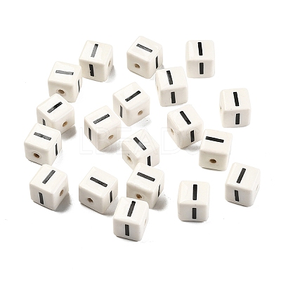 20Pcs Porcelain Beads PORC-FS0001-08I-1