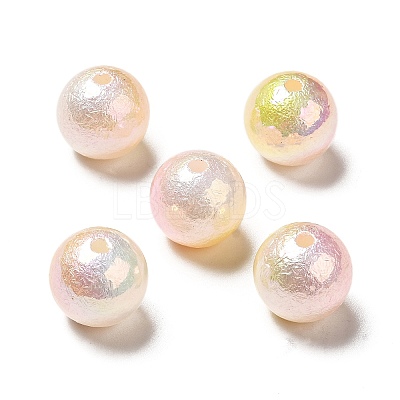 UV Plating Iridescent ABS Plastic Beads LS-SACR-A001-05A-1