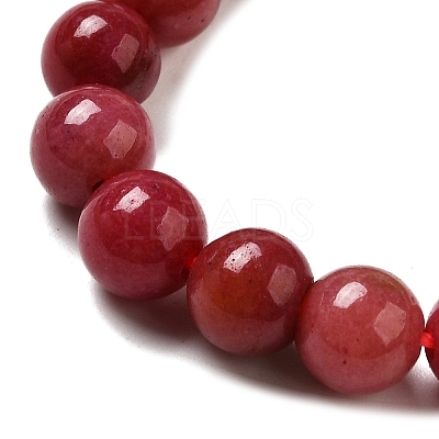 Dyed Natural Malaysia Jade Beads Strands G-G021-02A-15-1
