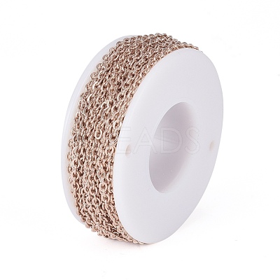 304 Stainless Steel Cable Chains CHS-G011-05RG-01-1