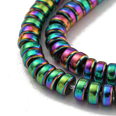 Electroplated Synthetic Non-magnetic Hematite Beads Strands G-K361-A06-02-1