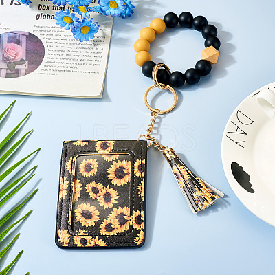 Silicone Beads Keychain KEYC-TAC00017-1