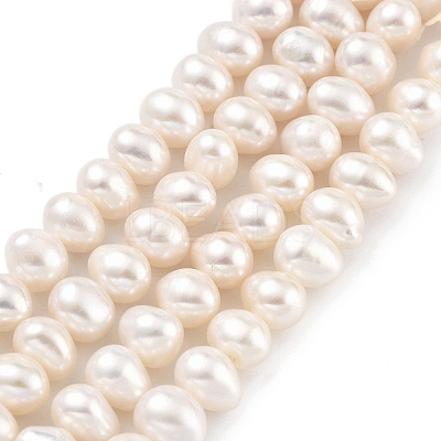 Natural Cultured Freshwater Pearl Beads Strands PEAR-C003-12H-X-1