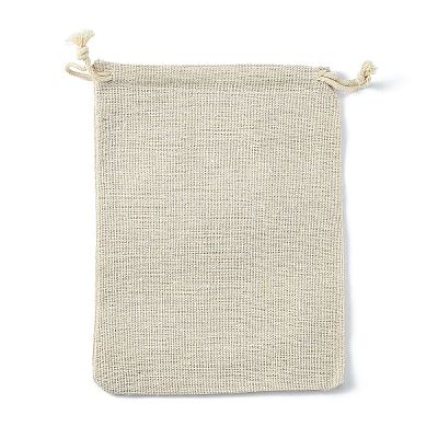 Cotton Packing Pouches Drawstring Bags ABAG-R011-13x18-1