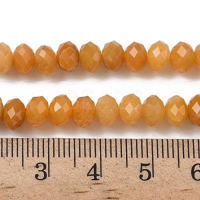Natural Topaz Jade Bead Strands G-D344-A36-02-1