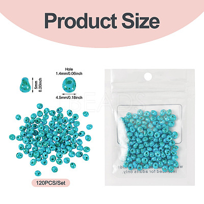 Picasso Glass Seed Beads SEED-TADJ0001-05D-1
