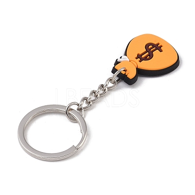Cartoon PVC Pendant Keychain KEYC-U001-01E-1