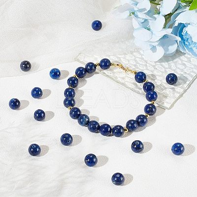 Natural Lapis Lazuli Beads Strands G-OC0001-76-1