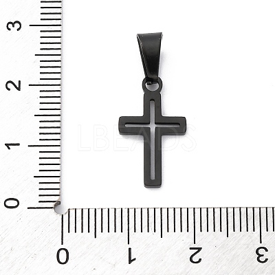 Ion Plating(IP) 304 Stainless Steel Pendants STAS-H453-03B-1