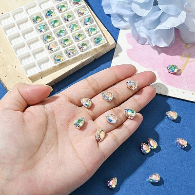 Preciosa&reg MAXIMA Crystal Sew-On Cups Y-PRC-SD10-00030-200-S-1