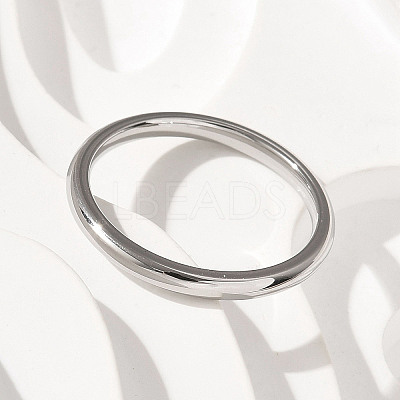 304 Stainless Steel Plain Band Rings STAS-I160-E02-P-1
